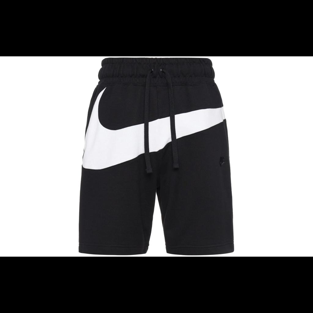 Nike BIG SWOOSH SPORTBEKLEIDUNG FROTTEE-SHORTS Schwarz AR3162-010