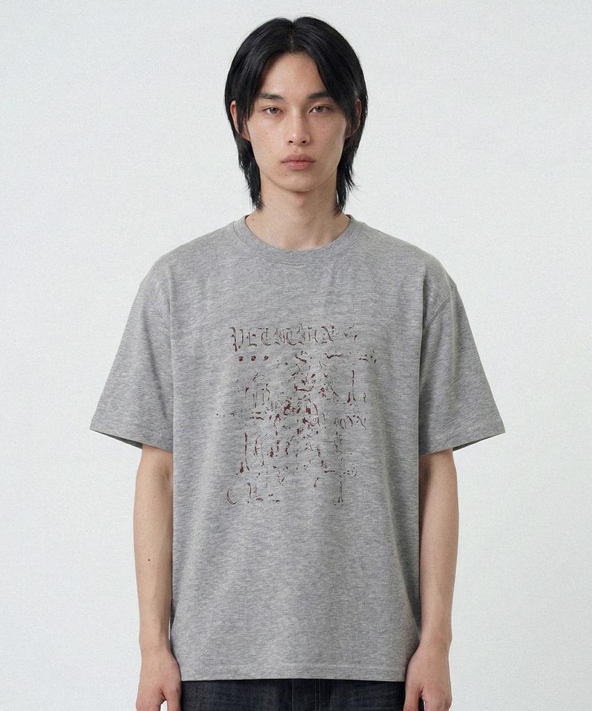 Odeupeol Cross T-Shirt(Gray)