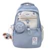 Schoolbag schoolbag for female junior high school students ins college style casual contrasting color backpack for third to sixth graders High school