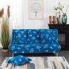 Elastisk sammenleggbar sovesofatrekk Alt-inkludert Tight Wrap Sofa Håndkle Sofatrekk Glidetrekk uten armlen Housse De Canap