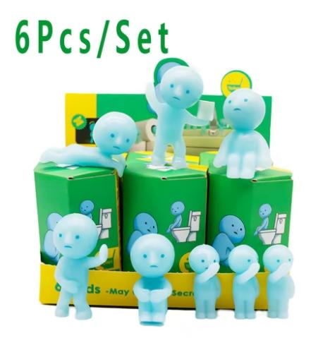 Yoga Bedroom series Surprise Gift blind box action figures multiple doll green noctilucent mysterious decoration model for toy