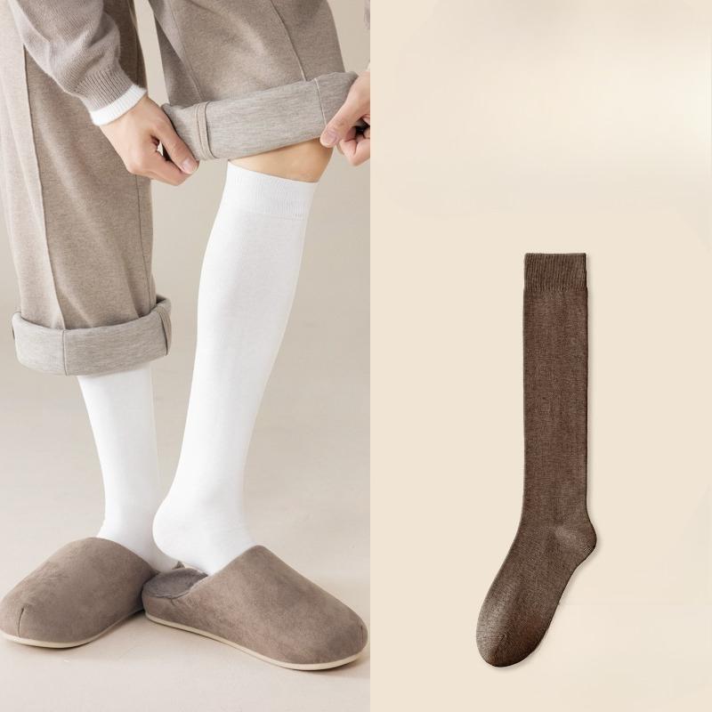 Cotton Short Leg Socks for Men, with Added Insulation and Thickness, Suitable for Sports, Odor-resistant, Long Tube Socks, Cotton Socks