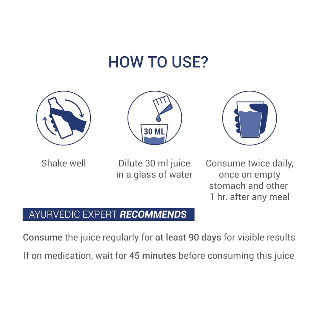 SESA Ayurvedic Hair And Vitality Booster Juice For Men 1L – Boosts Stamina Energy Immunity Controls Hair Fall Supports Natural Hair Growth