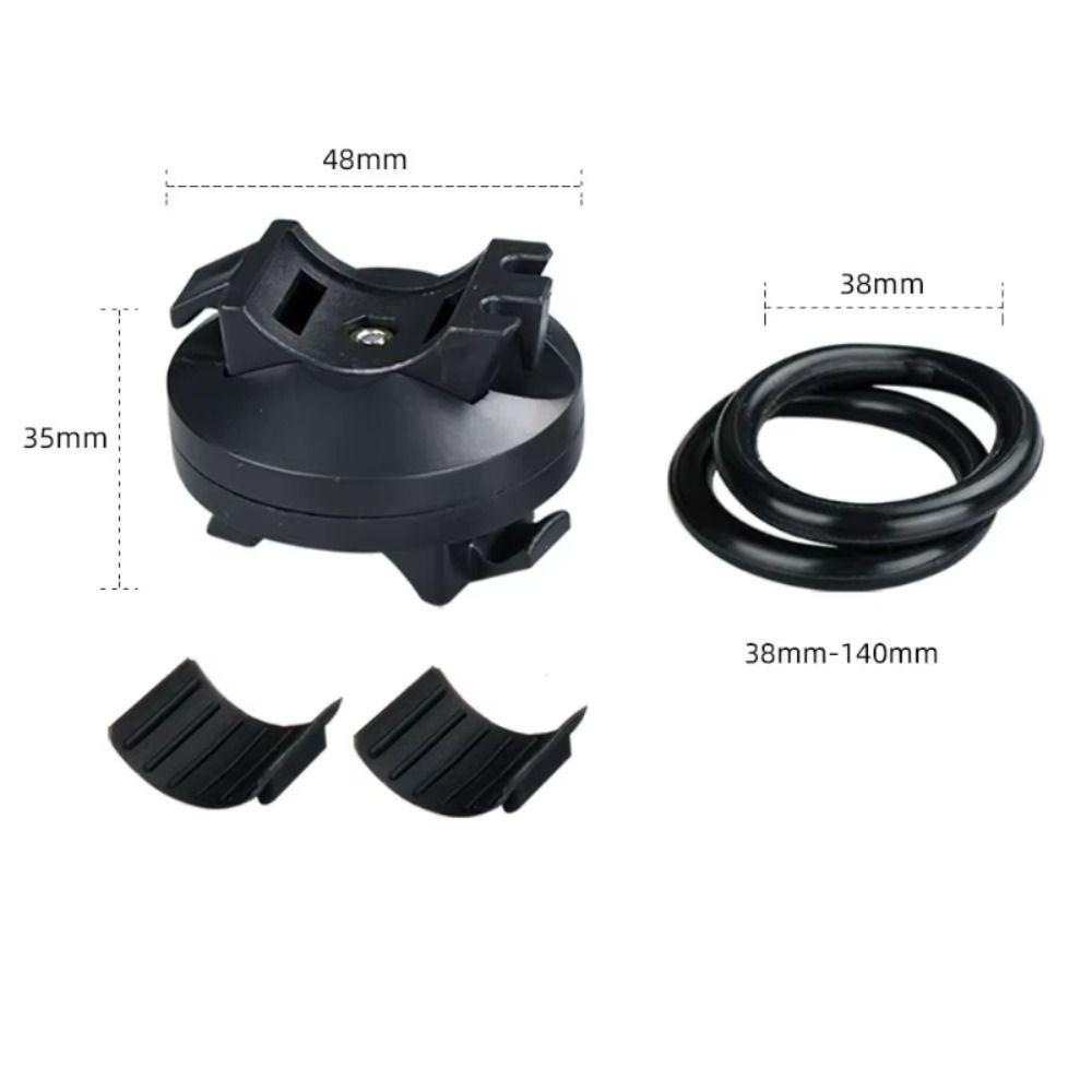 Lightweight Bike Flashlight Mount 360 Degree Adjustable Torch Light Mount Clip Bicycle Accessory