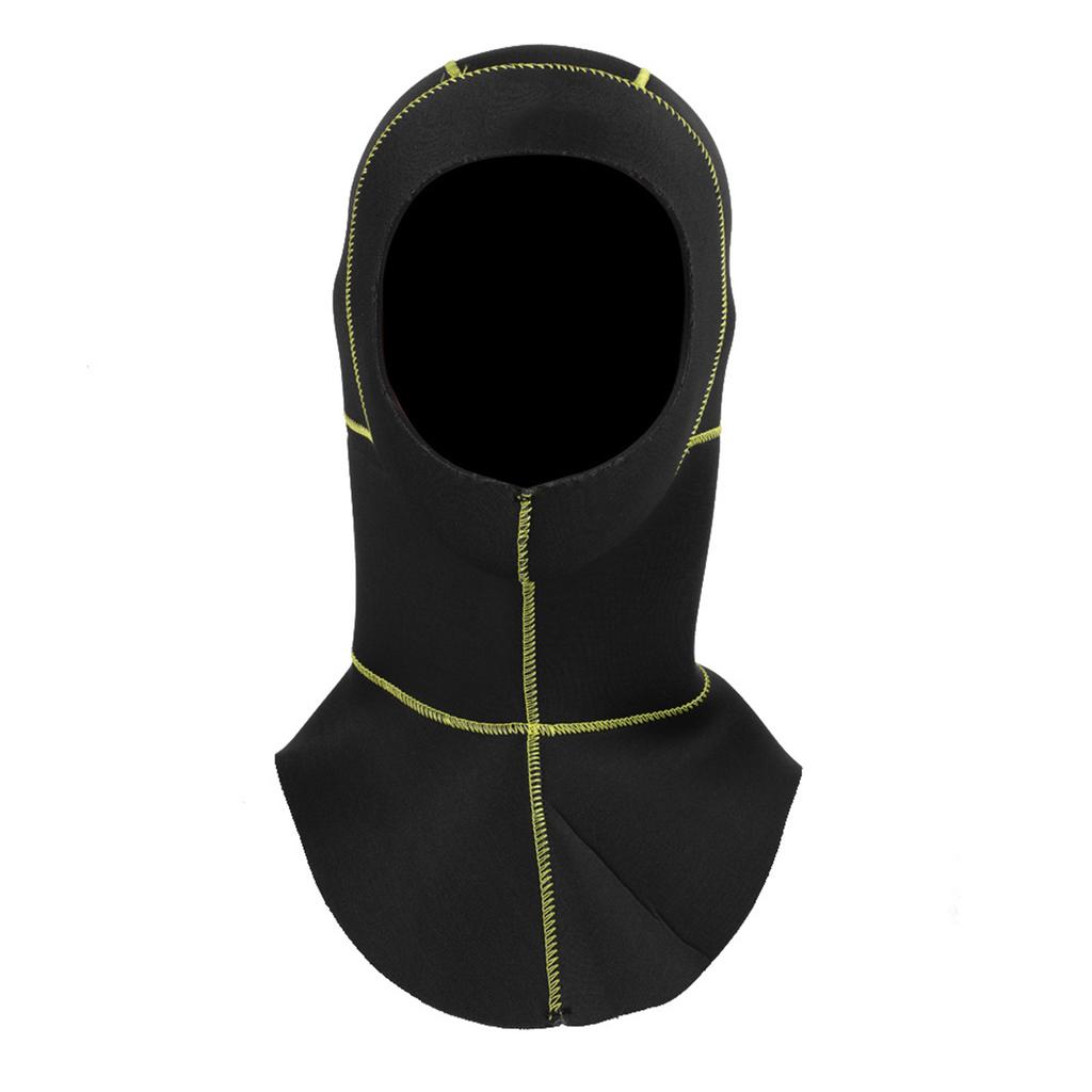 Keepdiving 3MM Neoprene Warm   Diving Snorkeling   Hood Watersports Accessory(Black M)