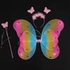 Cute Dreamlike Fairy Princess Angel Wand Butterfly-Wing Tutu Headband Birthday Party Halloween Cosplay-Costume Props