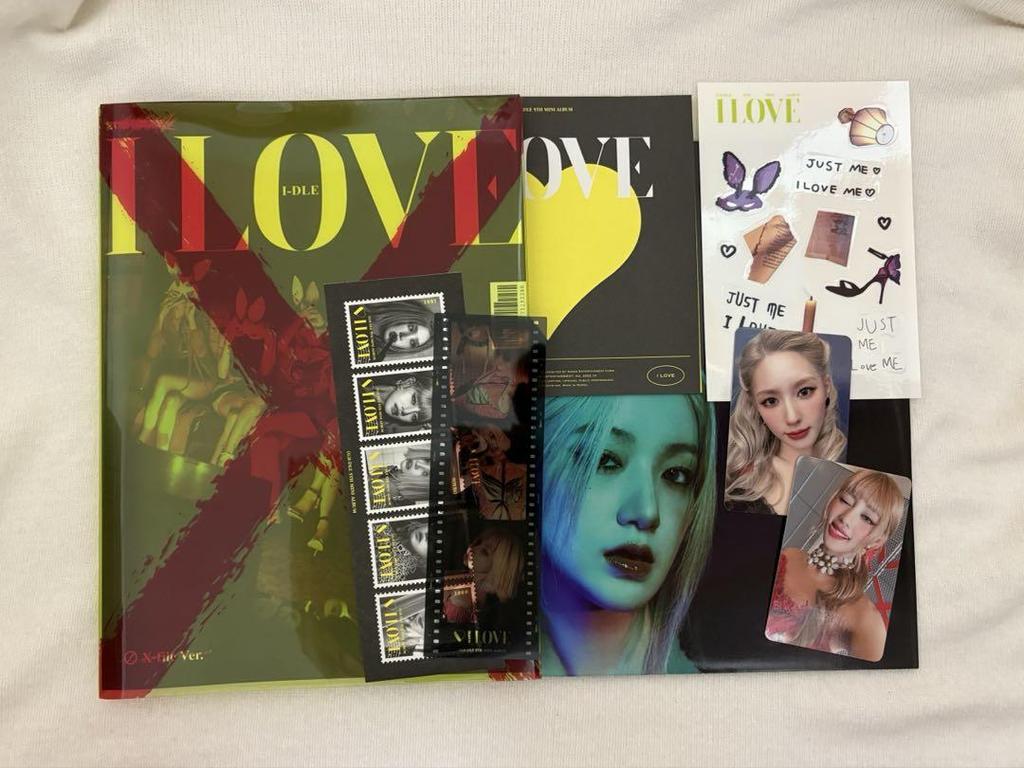 [USED] (G)I-IDLE I LOVE CD Album Korean Edition x-file var.
