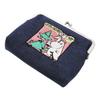 Sunstar Stationery Moomin Embroidered Clasp Comic S2321335 Pouch, Closure, Pattern,
