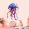 Bright Gold Jellyfish Removable Wall Sticker - CH81845