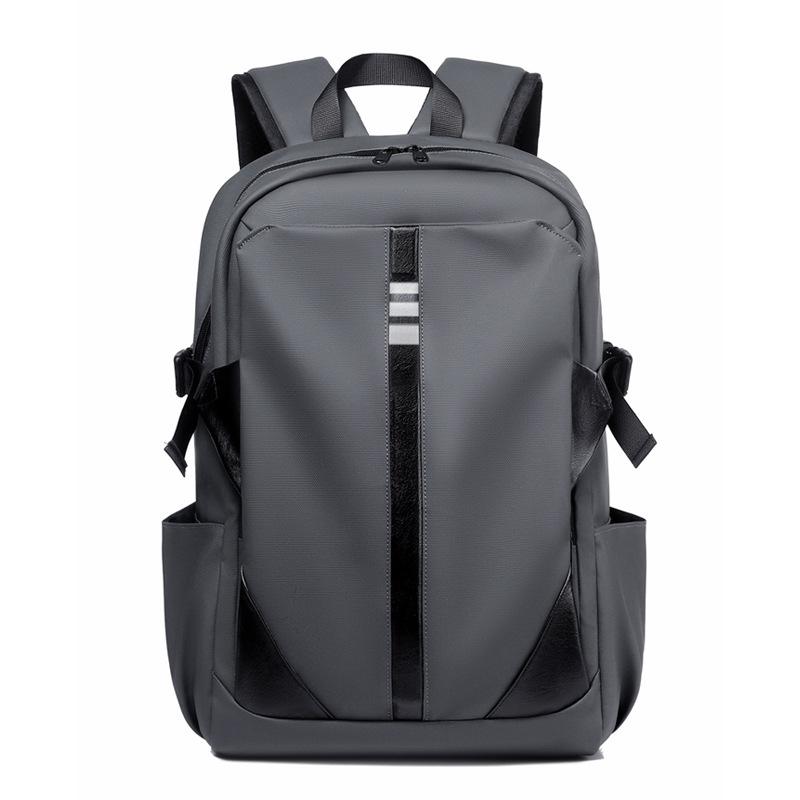 Autumn Large-capacity Casual Backpack Solid Color Versatile Business Trip Backpack Commuting Student School Bag