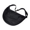 Single Ball Bag Crossbody Basketball Carrier Bag Waterproof Zippered Gym Shoulder Bag with Mesh Pocket Adjustable Strap for Carrying Soccer Volleyball