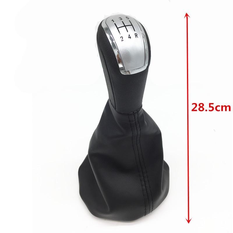 5/6-växlad växelknopp Damask kåpa för Mercedes Benz C-klass W202 W208 E-klass W210 W203 S203 W245 W169 2004-2012 / W168 1997-2004