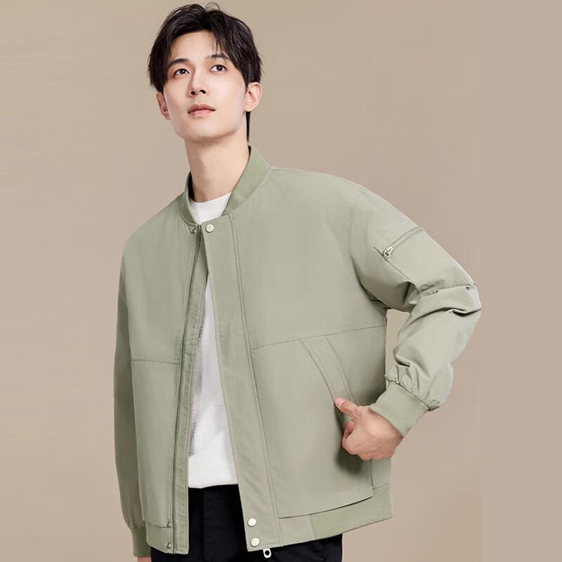 Fengmao Men's Padded Baseball Collar Winter Jacket