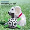 Dog Toy Football Interactive Pull Dog Toy Ball Bite-Resistant Dog Training Special Ball