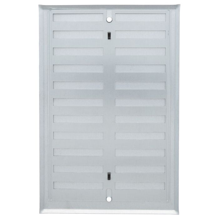 AMIG | Grille d'aération 4 | 170 x 250 mm | Aluminium | Blanc