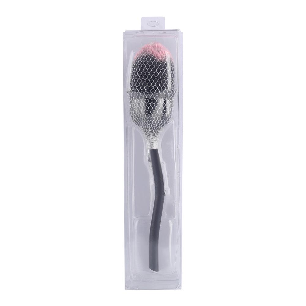 Compact Retractable Multi-Use Makeup Brush - Black