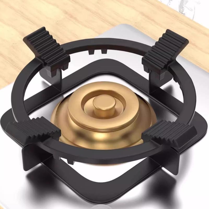 Pots Rack Gas Portable Gas Stove Bracket Pots Holder Pans Support for Hob Cast Iron Antiskid Rack 5 Claw Gas Stove Rack