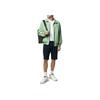 Emporio Armani Solid Color Straight Leg Lace-Up Casual Shorts Men shorts Dark-Blue 8N1PH3-1J07Z-0933