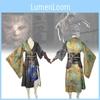 Vêtements de Cosplay Confortables Black Myth Wukong Style Rétro Tenue de Personnage de Jeu
