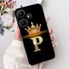 For Infinix Hot 30i Case X669 X669C Cute Crown Letters Cover Soft Silicone Phone Case For Infinix Hot 30i Hot30i Back Cover