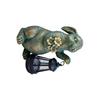 Adorable Rabbit Sun Lamp Sustainable Resin Statue Great For Lawn Tabletop Holiday Season Gift Choice