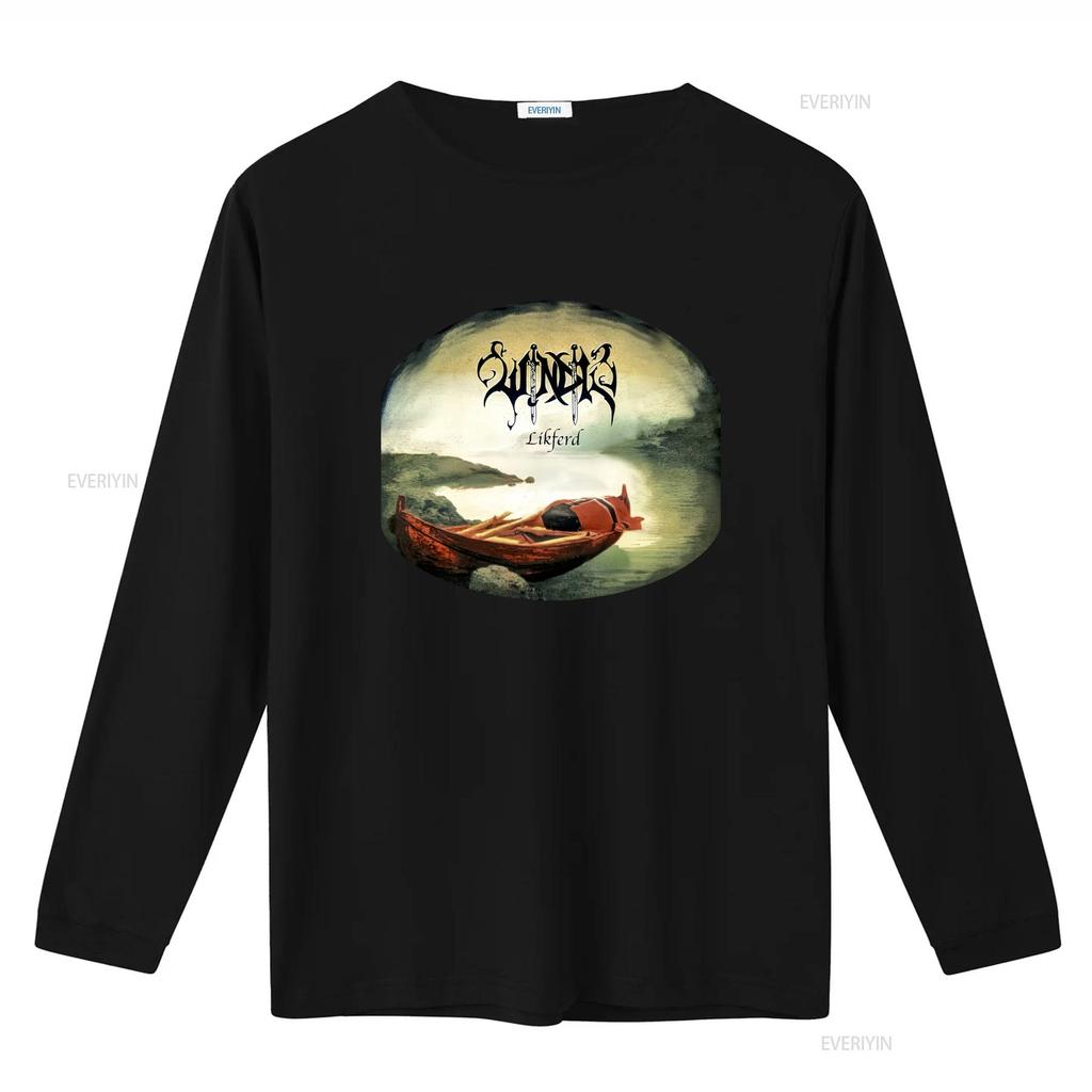 WINDIR LIKFERD Album Band T Shirt Full Size S To 5XL Unique Design for Metal Fans Vintage Washed Top For Everyday Wear Unisex