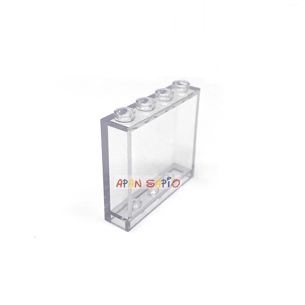 

10/20pcs DIY Construction Blocks 1x4x3 Transparent Board Bricks Instructive Plastic Playthings designed for Children Works With s Children Gifts -A6375
