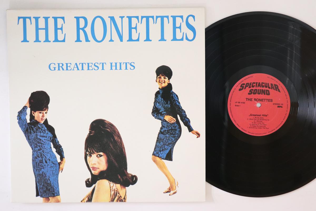 

LP Record RONETTES Greatest Hits LPSS4100 SPECTACULAR SO 1990 Italy SoulFunk Used