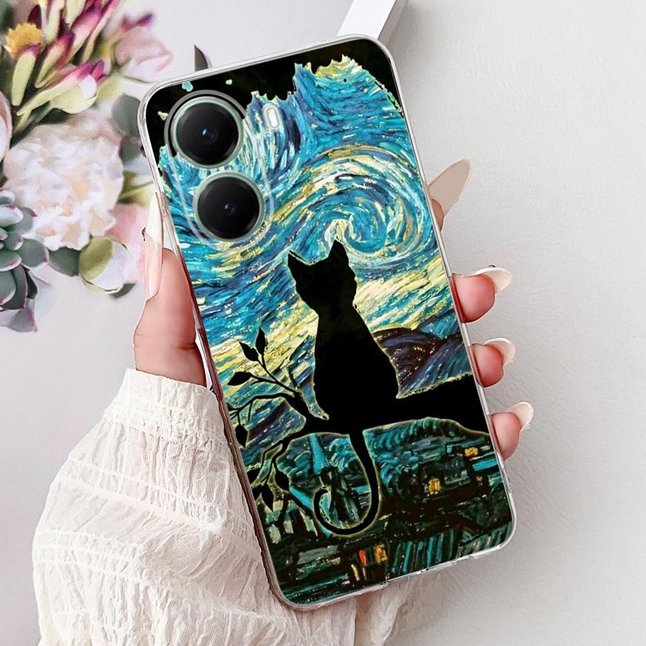 Für Xiaomi Poco X7 Pro 5G Hülle Luxus Mode Bemalte Abdeckung Weiche Silikon Handyhülle Für Xiaomi Poco X7 PocoX7 Pro Fundas Stoßfänger