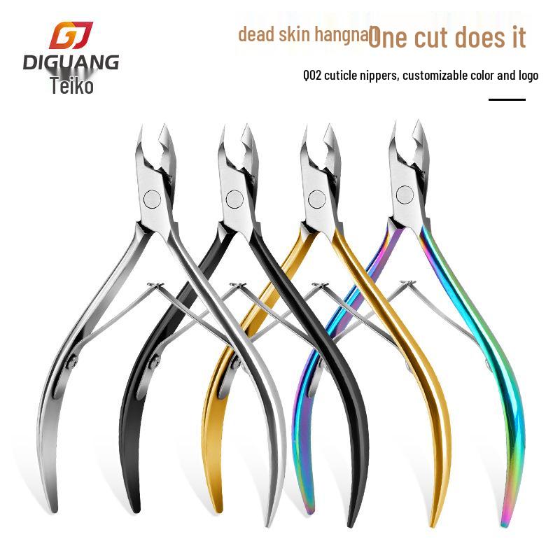 Cuticle Nippers: Q02 Manicure Scissors for Easy Dead Skin Removal