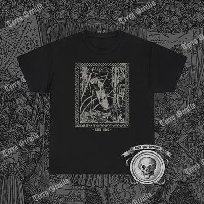 T-shirt Baba Yaga, Folklore Slave, Folk Horror, Païen