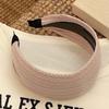 Women Retro Headband Elastic Design Wide Hair Hoop Adjustable Fit Lightweight Comfortable Hair Accessory