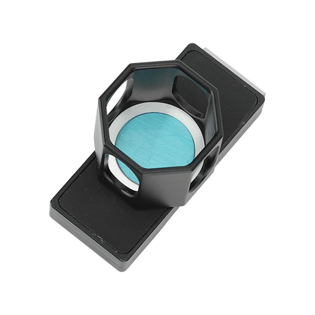 Magnetic Billiard Chalk Case Octagonal Single Section Chalk Storage Box Mute Chalk Clip Sports Accessories Black