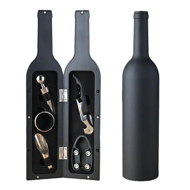 Wine Corkscrew Set Multifunctional Wine Corkscrew Set Red Wine Bottle Opener Stainless Steel Wine Opener Accessory Set