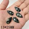 Natural Stone Amethysts Pendants Faceted Water Drop Rose Clear Quartzs for Jewelry Making Diy Necklace Earring Healing Accessory