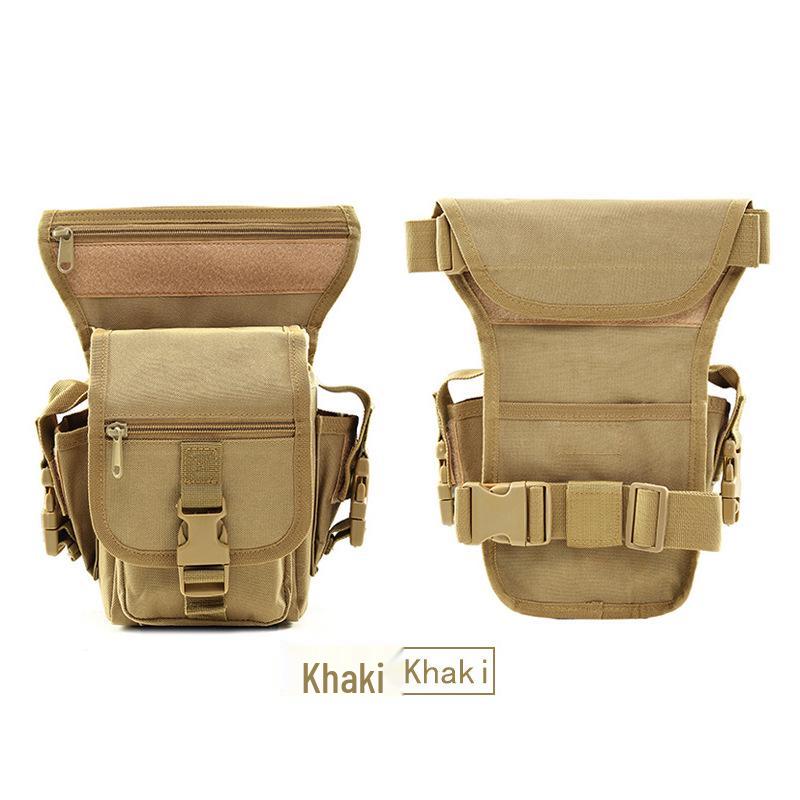 Men’s Outdoor Tactical Motorcycle Messenger & Cycling Leg Bag, Waterproof Waist Bag for Mobile Phone & Running Sports.