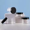Plastic Pet Cream Bottle: 30g/50g/100g with Black Lid, 68Tooth Design, for Skincare, 700g