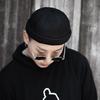 Unisex Solid Sailor Biker Cap Men Adjustable Casual Brimless Skull Loop Beanie Hat Solid Men Hat Summer Women's Hats
