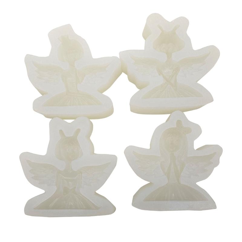 Flügel Engel Prinzessin Kuchen Form Fondant Kuchen Lebensmittel Grade Silikon Form Backen Werkzeuge Zucker Form Schokolade Fondant Form