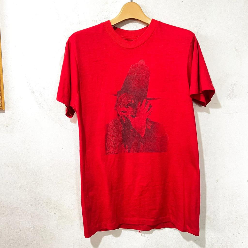 Vintage 70. léta Captain Beefheart and His Magic Band Trout Mask Replica Tričko Velikost XS-S