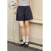 ZIHAN Women's Straight-Leg High-Waist Casual Shorts
