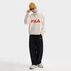 Fila Original Fashion Simple Retro Trendy Comfortable Versatile Loose Warm Fleece Pullover Sweatshirt Men Sweatshirt F11U549201FIV