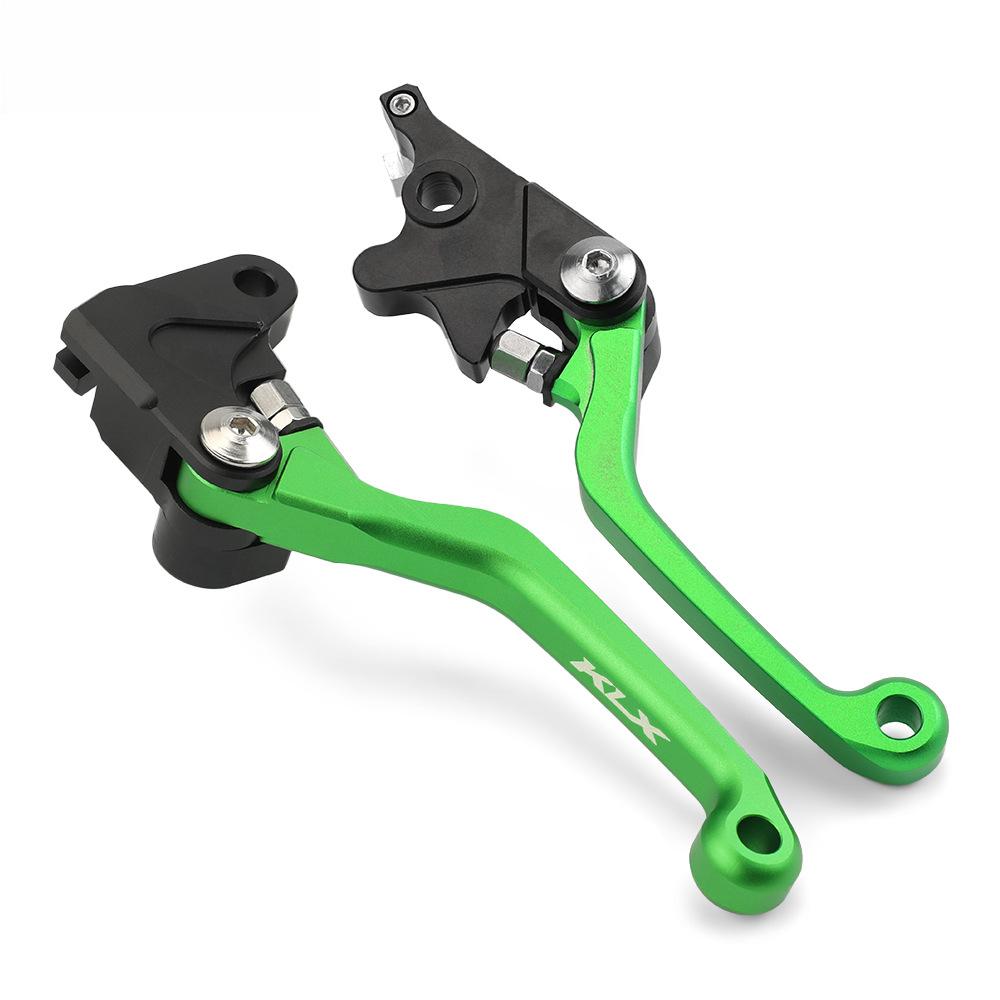 

2024 KLX140 Рычаг тормоза и сцепления с шарниром для KAWASAKI KLX 140 KLX 140L KLX140G Мотоцикл Мотокросс Ручки Аксессуары зелёный