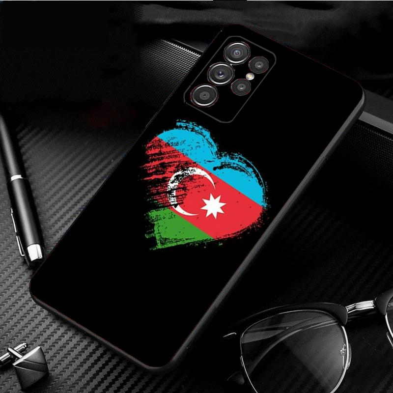 Azerbaijan Flag Phone Case For samsung S25 S24 S23 S22 S21 S20 Ultra S20 S22 S21 S10E S20 FE S24 Plus Funda