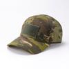 Jarní maskáčová baseballová čepice - Taktická vojenská snapback s Velcro panelem Unisex Prodyšná sluneční čepice Venkovní UV ochrana
