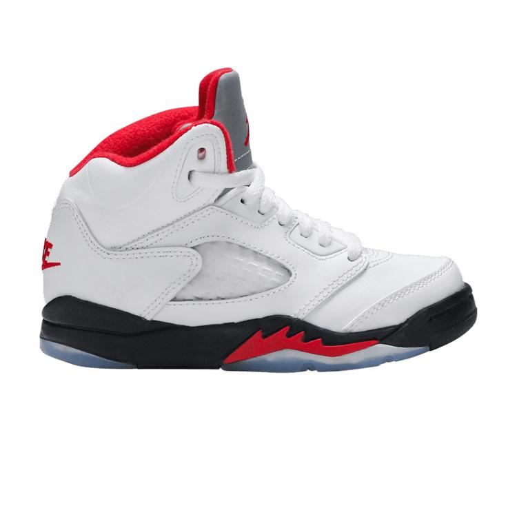 Air Jordan 5 Retro PS  White Fire Red  2020 35