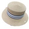 Straw Hat Summer New Flat-top Visor, Face-covering Sunscreen Hat, Women's Casual Seaside Beach Sun Hat