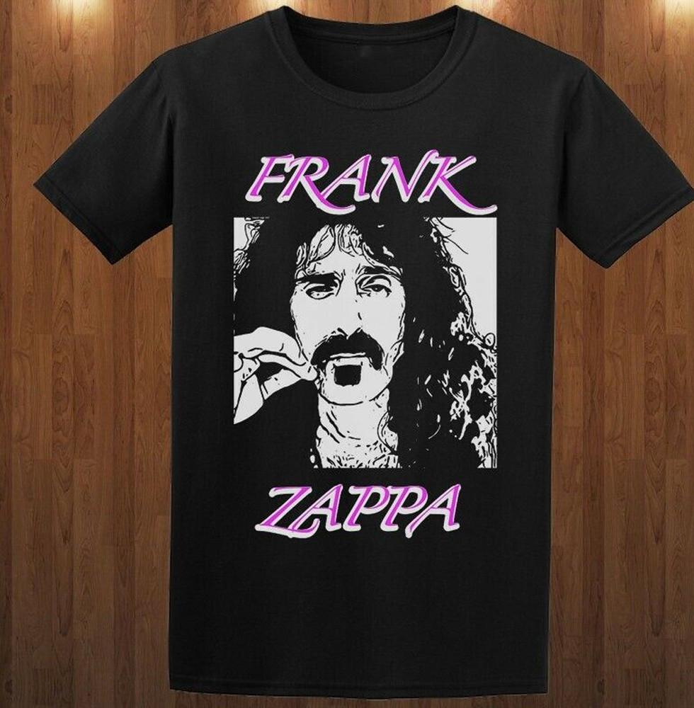 HOT NEW Frank Zappa Concert Tshirt black Short sleeve All Sizes Unisex T-Shirt M