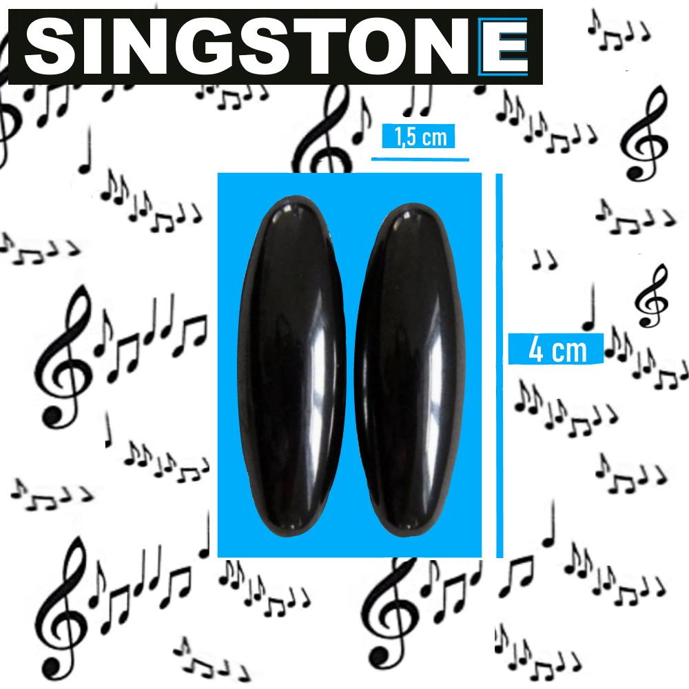 SINGSTONE Chirping Magnets Magnets Rattle Snake Magnetic Stones Sound Stone Hematite