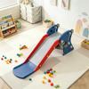 Indoor Dinosaur Slide for Toddlers, PE, 3-Section Design, Blue/Red